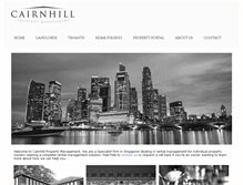 Tablet Screenshot of cairnhillproperties.com